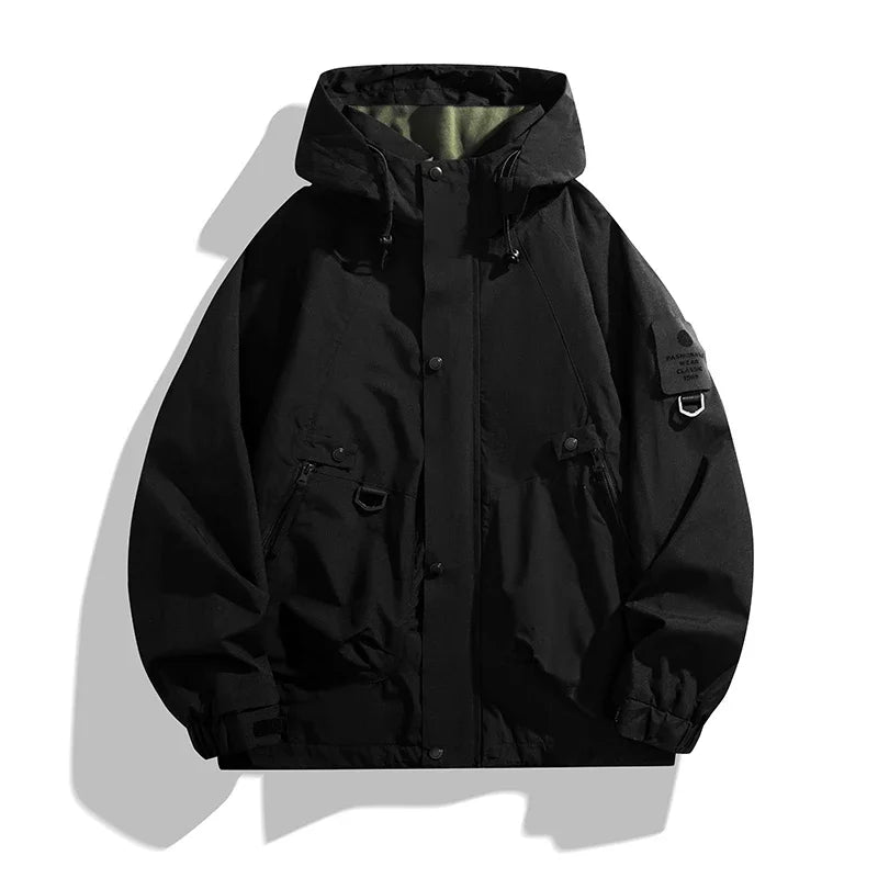 Veste de Randonnée Imperméable Homme Femme – Coupe-Vent, Camping, Pêche, Trek, Printemps Été