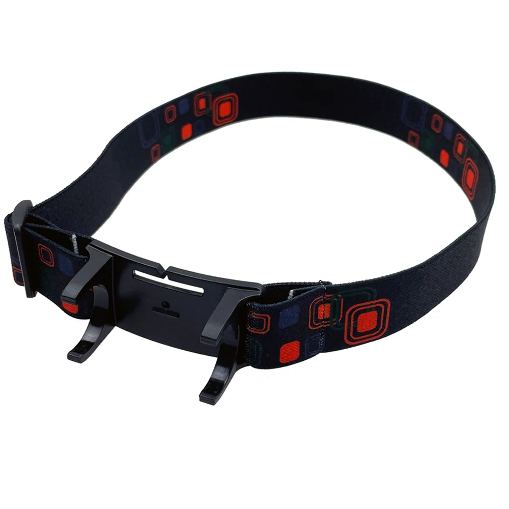 Bandeau Frontal Réglable – Support Élastique pour Lampe de Poche LED, Torche & Lampe Frontale