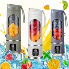 Mixeur Portable Rechargeable USB – Blender À Main pour Smoothies, Milkshakes et Jus de Fruits