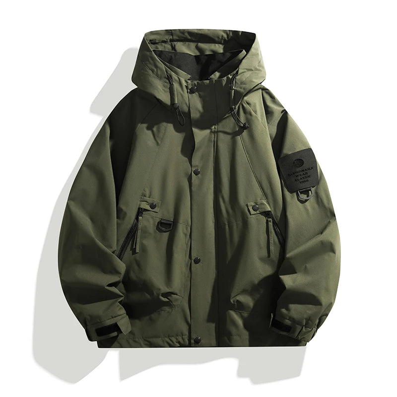 Veste de Randonnée Imperméable Homme Femme – Coupe-Vent, Camping, Pêche, Trek, Printemps Été