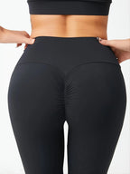 Leggings doux taille haute pour femme, idéal pour la course à pied et les entraînements