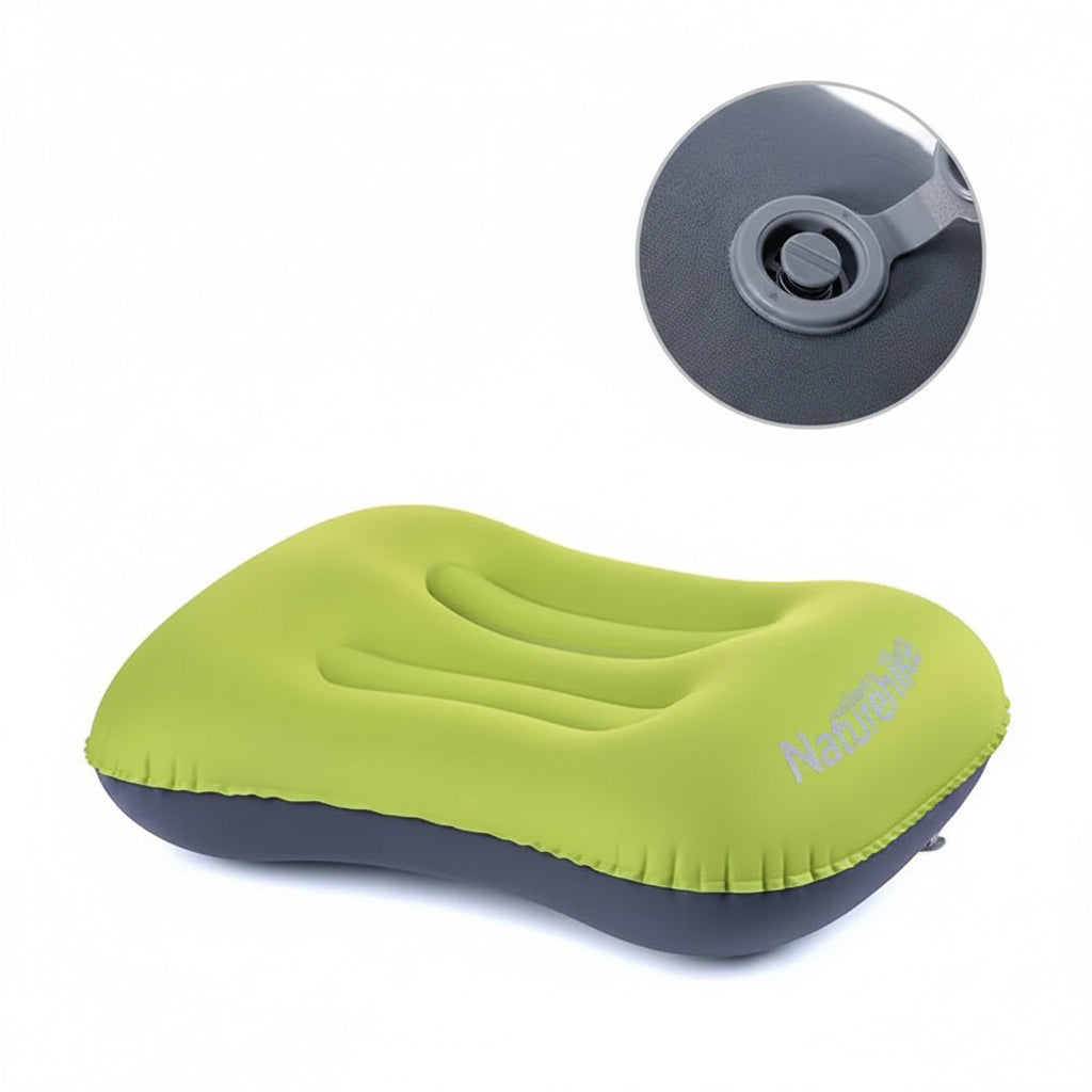 Oreiller Gonflable TPU – Oreiller de Voyage Ultra-Léger en U pour Camping, Bureau et Maison