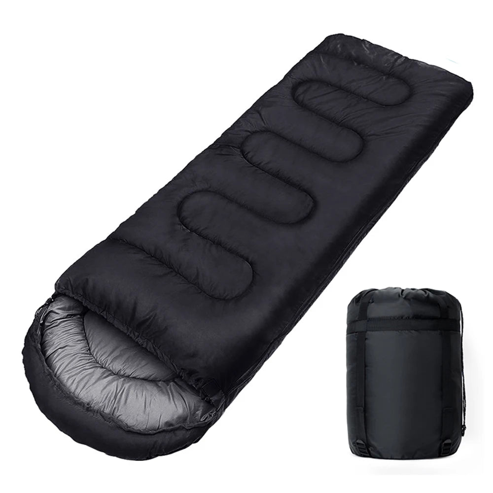 Sac de Couchage de Camping Ultraléger Imperméable 4 Saisons Chaud Enveloppe pour Randonnée et Voyage en Plein Air