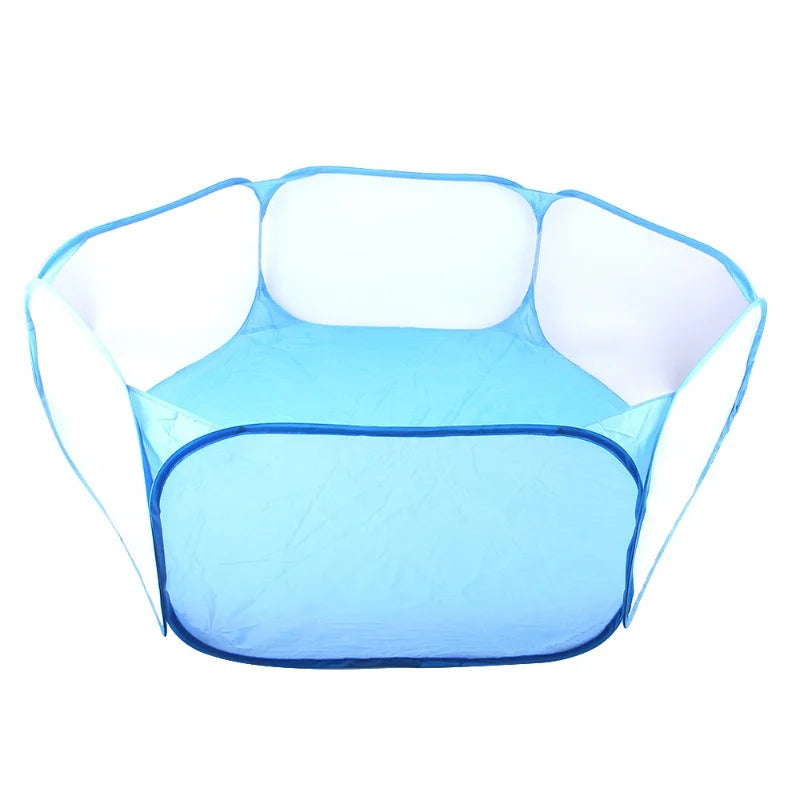 Cage Portable Transparente pour Petits Animaux – Tente Pliable pour Chien, Hamster, Lapin et Cochon d'Inde