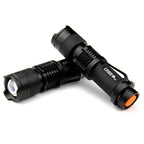 Lampe Tactique pour Casque FAST – Stroboscope/Lumière Constante, Zoom Télescopique, Survie & Sécurité, Éclairage Portable Outdoor Chasse