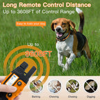 Collier de Dressage pour Chien 1000m – Télécommande, Rechargeable, Étanche, Bip/Vibration/Choc, Haute Qualité