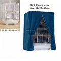 Housse de Cage à Oiseaux Respirante Anti-Éclaboussures – Pare-Soleil pour Perroquet, Protection Cage