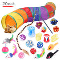 Jouets pour Chats – Tunnel de Jeu, Balles, Souris et Poisson Simulation