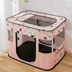 Maison pour Chat Pliable – Tente Cosy pour Chaton, Chien et Chat avec Coussin – Niche d'Accouchement et Lit Confortable