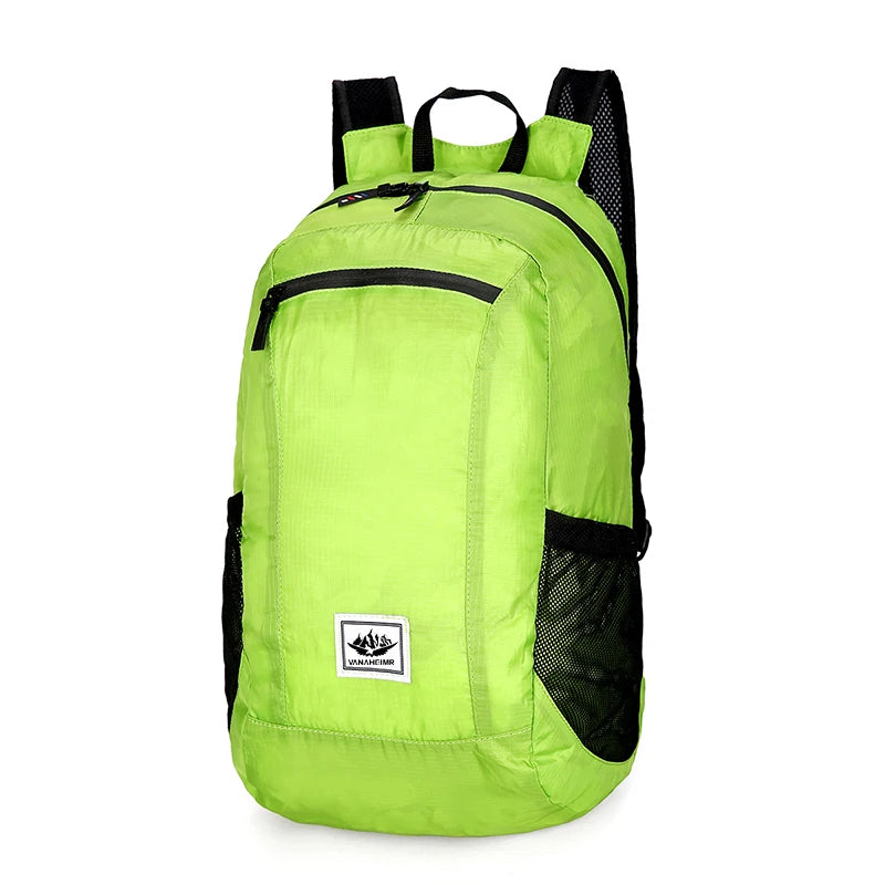 Sac à Dos Pliable Ultra-Léger 20L pour Randonnée – Imperméable, Portable, Mixte