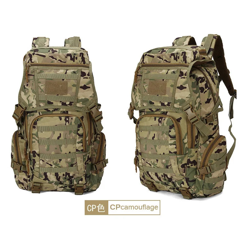 Sac à Dos Tactique MOLLE – Militaire, Randonnée, Camping, Voyage – Homme Unisexe