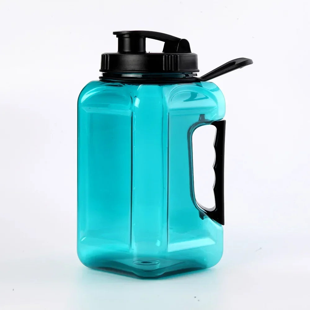 Gourde Sport 2,4L Grande Capacité Sans BPA avec Poignée – Gym, Vélo, Camping, Randonnée