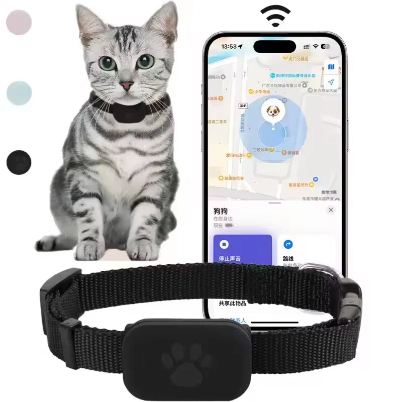 Traceur GPS Étanche pour Chien et Chat – Suivi en Temps Réel