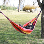 Hamac en Toile Simple Épais – Portable, Balancelle Suspendue – Camping, Randonnée, Loisirs Outdoor