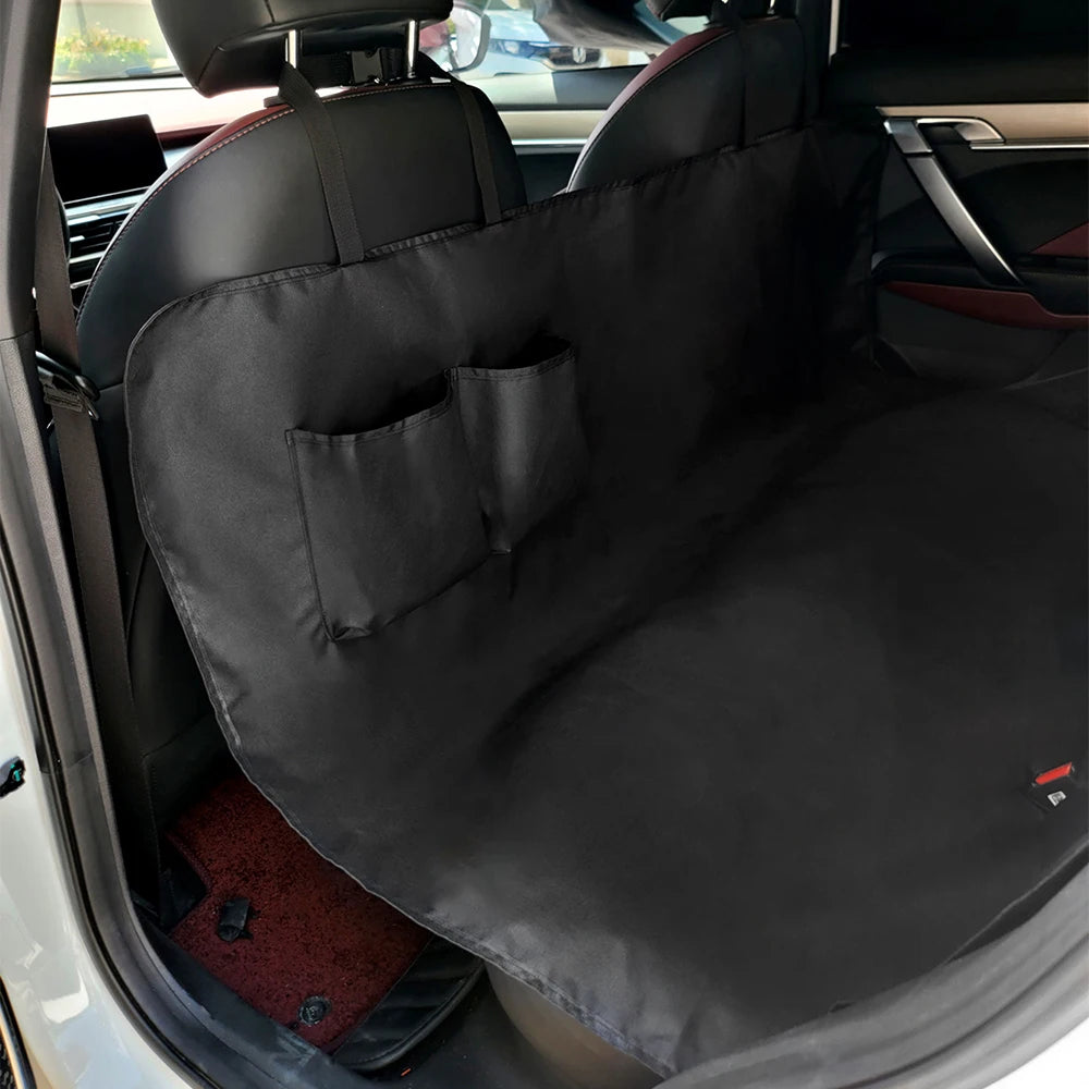 Housse Siège Auto pour Chien – Tissu Oxford 600D Imperméable | Hamac Protège-Siège avec Poche de Rangement