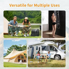 Bac de Douche Pliable Portable avec Tuyau d'Évacuation – Plateau de Douche Outdoor pour Camping, Plage et Bain d'Animaux