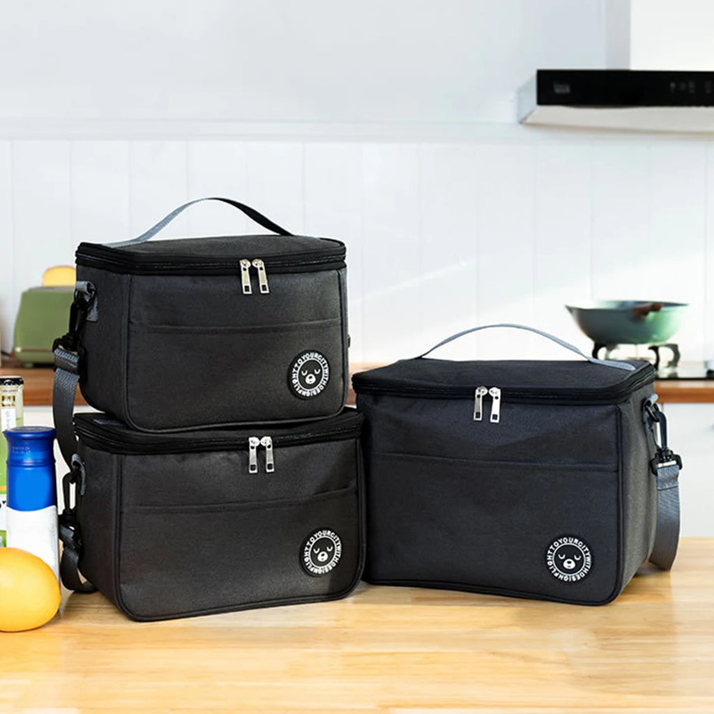 Sac Repas Isotherme Grande Capacité – Poignée & Bandoulière, Imperméable, Multifonction