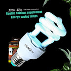 Lampe UVB pour Reptiles 13W/26W – Éclairage Économique à Rayons UV 5.0/10.0 pour Terrarium, Tortues, Lézards et Serpents