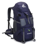 Sac à Dos Randonnée Imperméable 50L – Polyester, Multifonction, Unisexe, Trekking Camping Escalade