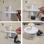 Fontaine à eau silencieuse 1,2L pour chats et animaux – Filtre automatique, USB électrique, bol distributeur à circulation continue