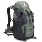 Sac à Dos Randonnée Imperméable 50L – Polyester, Multifonction, Unisexe, Trekking Camping Escalade