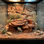 Ornement Aquarium Impression 3D – Rocaille Réaliste, Abri Poissons et Crevettes, Plastique PLA