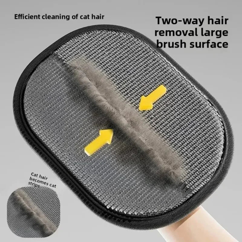 Gants Dépilateurs Efficaces pour Animaux – Brosse Douce Anti-Poils pour Chien et Chat, Nettoyage Canapé et Tapis
