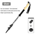 Bâton de Randonnée Télescopique Ultra-Léger 135 cm – Aluminium, Anti-Choc, Alpinisme & Trekking