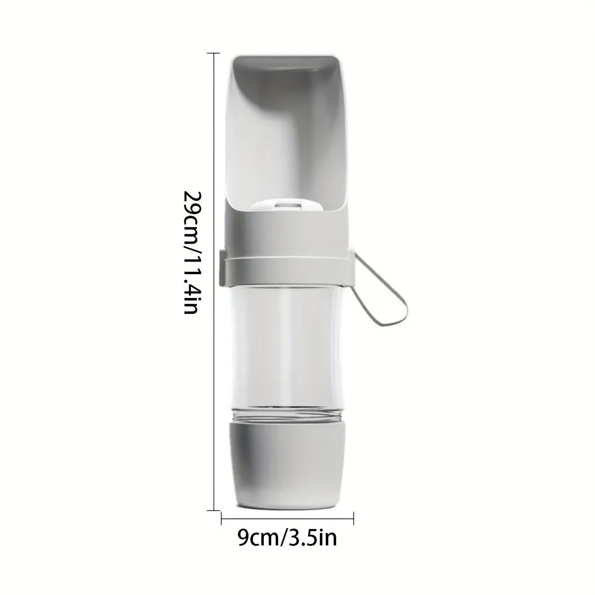 Gourde Portable pour Chien – Distributeur d'Eau Ergonomique pour Balade, Randonnée et Voyage