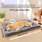 Lit Canapé pour Chien Grande Taille – Peluche Épaisse Ultra-Douce, Tapis Polyester pour Grand Chien