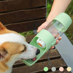 Gourde Portable pour Chien – Distributeur d'Eau Ergonomique pour Balade, Randonnée et Voyage