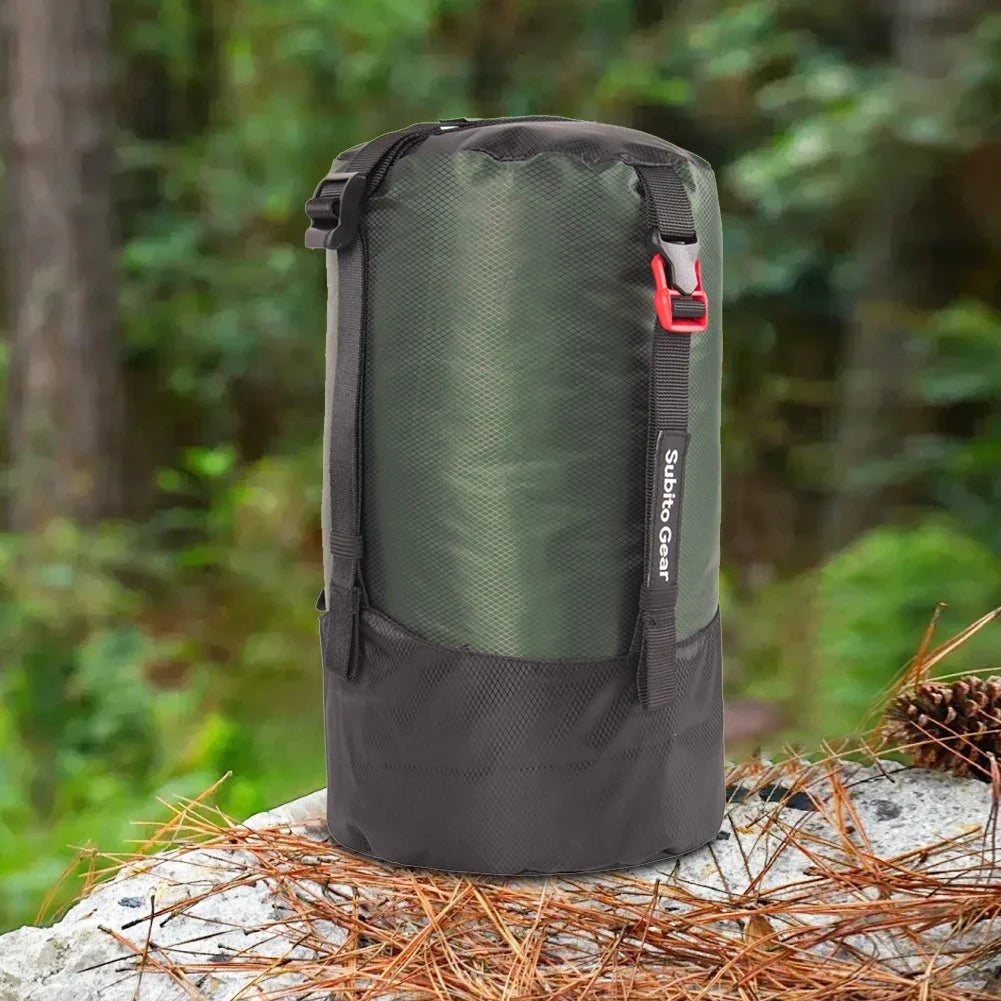 Sac de Compression Imperméable pour Sac de Couchage – Grande Capacité, Ultra-Léger, Camping & Randonnée