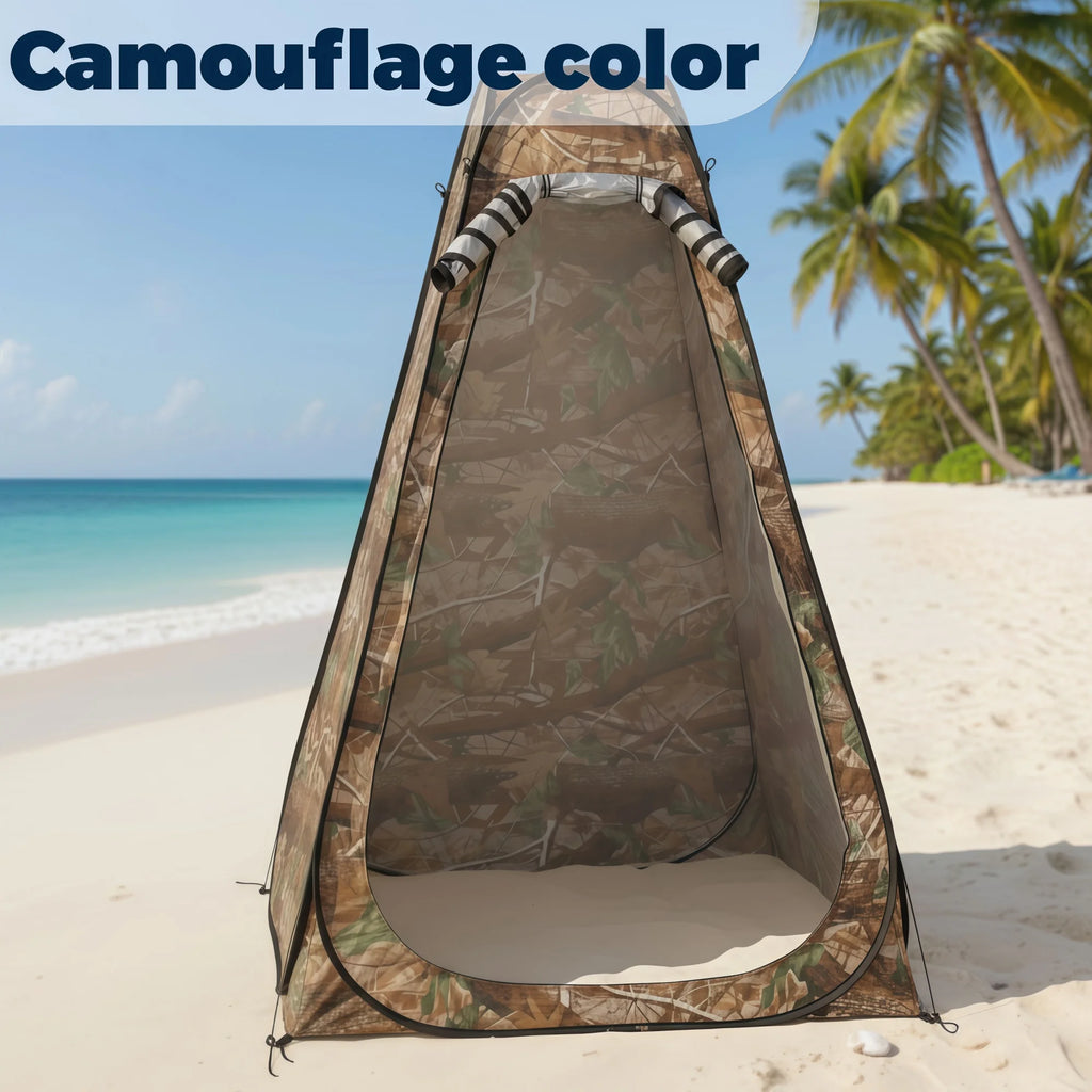 Tente d'intimité Pop-Up Portable – Douche Extérieure, Toilettes Camping, Abri Pluie, Pliable avec Sac