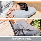 Oreiller Gonflable Portable Ultraléger de Camping, Voyage, Randonnée