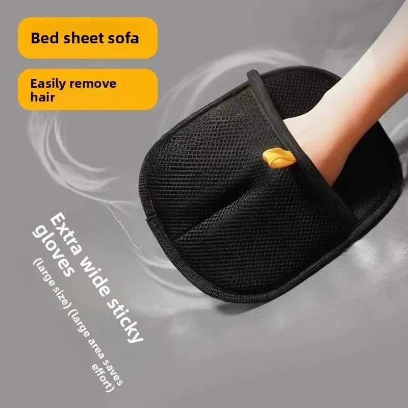Gants Dépilateurs Efficaces pour Animaux – Brosse Douce Anti-Poils pour Chien et Chat, Nettoyage Canapé et Tapis