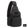 Sac Tactique Bandoulière – Sac de Poitrine Imperméable pour Camping, Randonnée, Cyclisme et Voyage