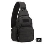 Sac Tactique Bandoulière – Sac de Poitrine Imperméable pour Camping, Randonnée, Cyclisme et Voyage