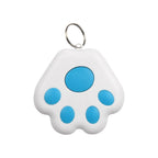 Mini Traceur GPS Bluetooth en Forme de Patte pour Animaux