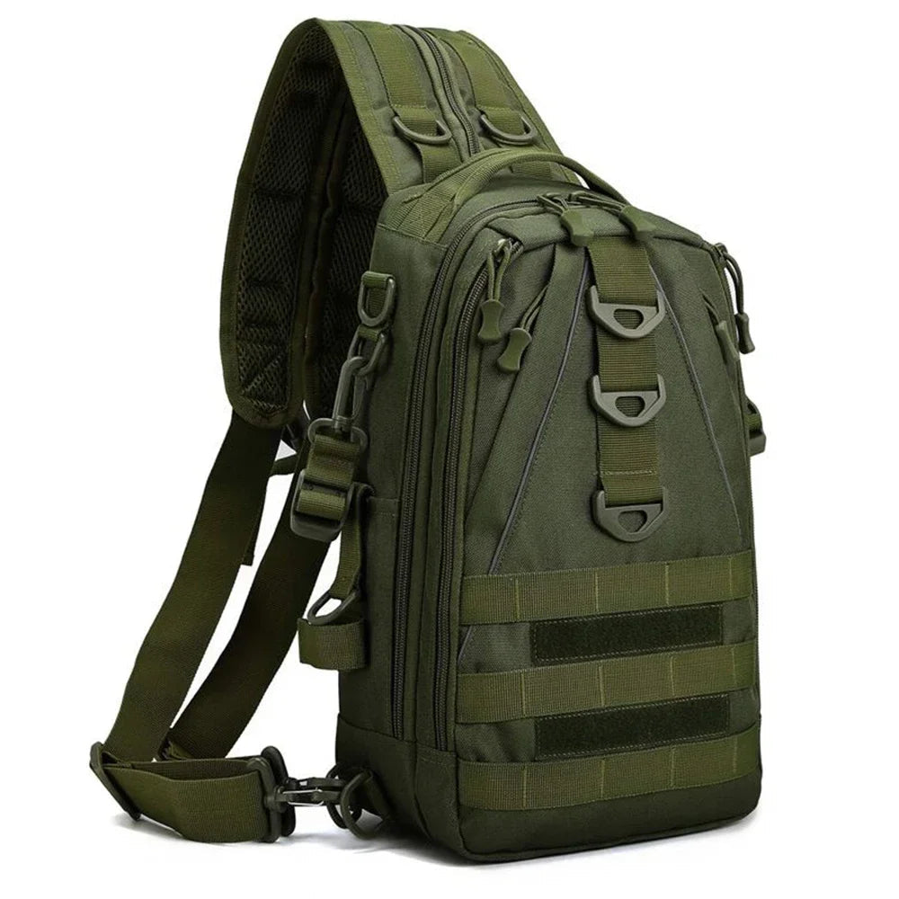 Sac de Pêche Multifonction – Sac à Dos Imperméable Tactique pour Randonnée, Cyclisme et Voyage