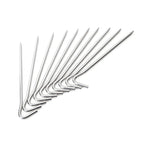 Piquets de Tente – Lot de 6 Sardines 18 cm en Alliage d'Aluminium pour Tente, Auvent, Cordes de Haubanage