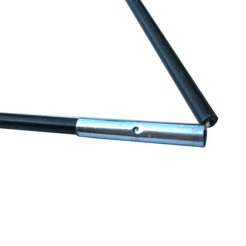 1 Paire de Mâts de Tente en Fibre de Verre – Tige de Support 3,9 m pour Tente Camping 3-4 Personnes