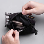 Kosibate Pochette Tactique EDC Molle – Mini Portefeuille, Porte-Clés, Ceinture, Camping, Randonnée & Chasse