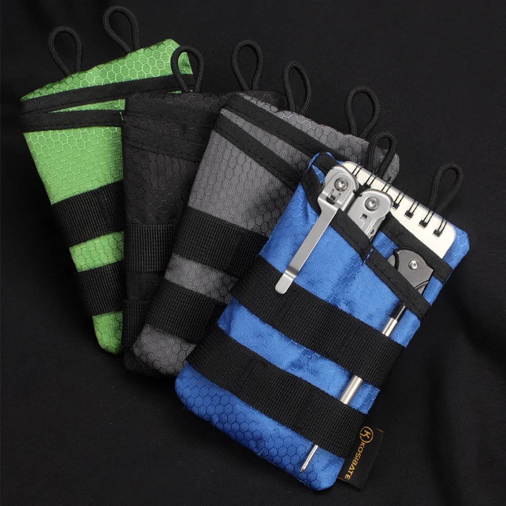 Mini Pochette EDC Multifonction – Sac de Rangement, Porte-Clés, Carte, Outil Tactique Outdoor & Chasse
