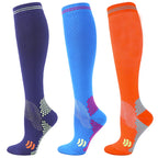 chaussettes de Compression hommes femmes chaussettes pour courir, cyclisme, Football