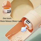 Gourde Portable pour Chien – Distributeur d'Eau Ergonomique pour Balade, Randonnée et Voyage