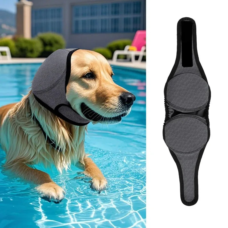 Cagoule de Toilettage pour Chien – Bonnet Calmant, Protège-Oreilles Anti-Griffures & Réduction du Bruit – Bain & Séchage