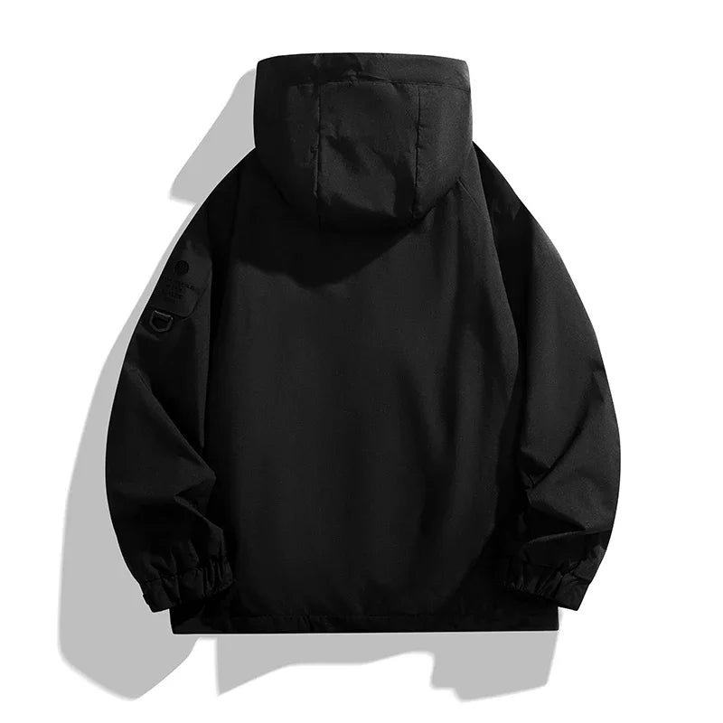Veste de Randonnée Imperméable Homme Femme – Coupe-Vent, Camping, Pêche, Trek, Printemps Été
