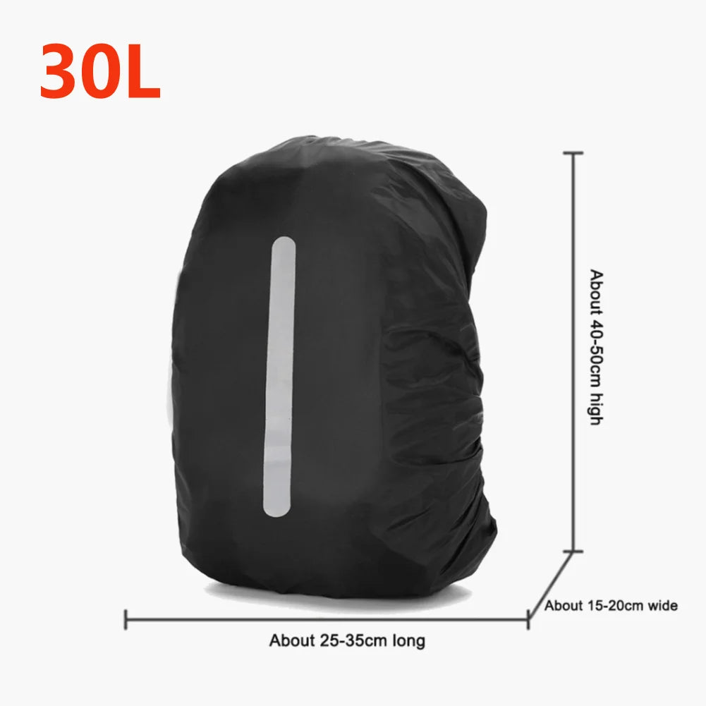 Housse de pluie pour sac à dos 20L 30L 40L 50L 60L – Imperméable, tactique, pour camping, randonnée, escalade