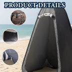 Tente d'intimité Pop-Up Portable – Douche Extérieure, Toilettes Camping, Abri Pluie, Pliable avec Sac