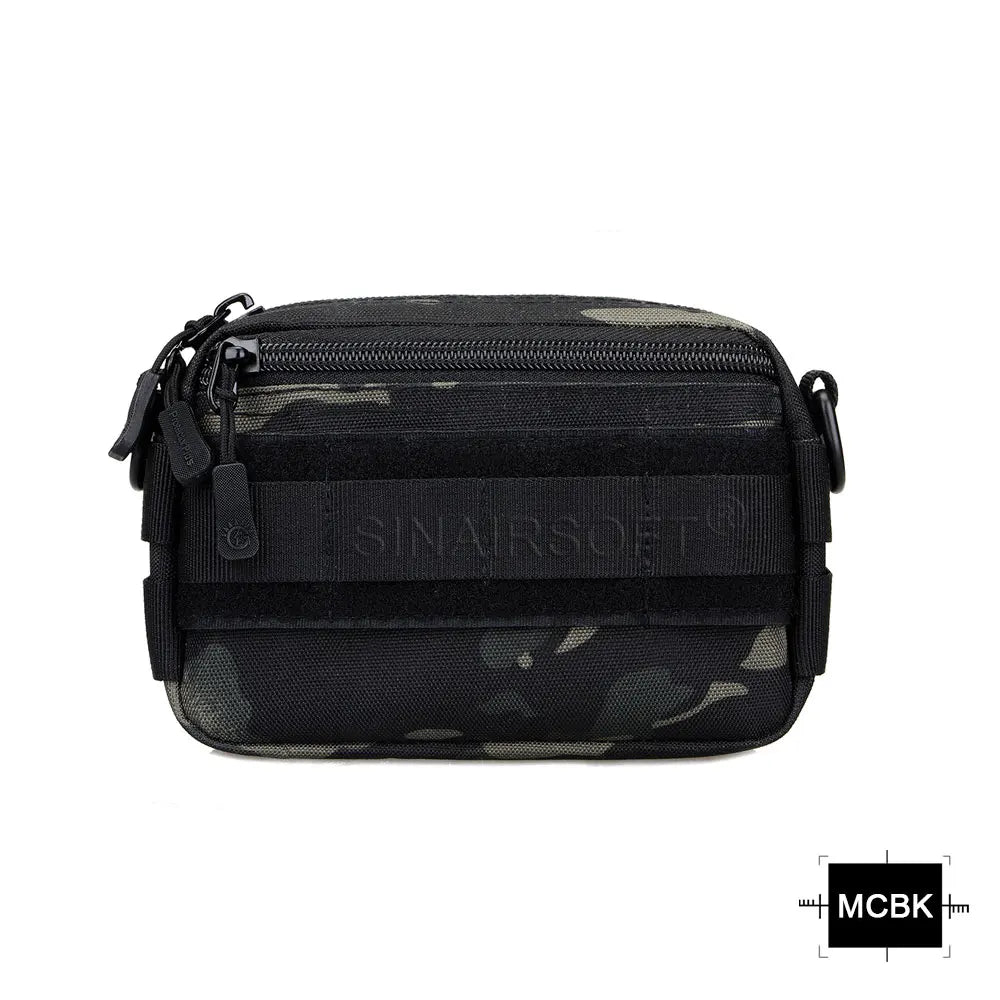 Pochette Tactique MOLLE – Sacoche Messenger et Ceinture pour Randonnée et Trekking